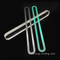 Borosilicaat transparant meter glas met pakking